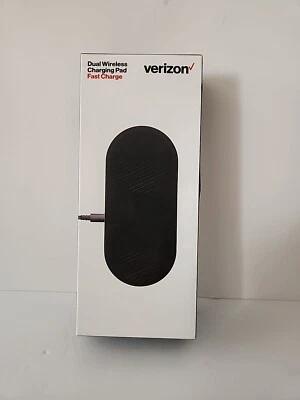 Verizon Fast Dual Wireless Charging Pad for iPhone 11 12 MAX XR X 13 ONLY PAD - Image 1 of 3