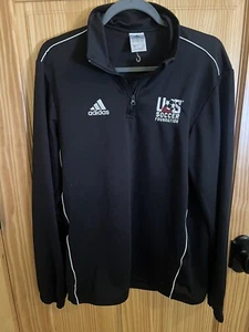 Herren Adidas US Soccer Foundation Schwarz Pullover Größe: Large - Bild 1 von 5