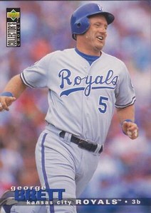 George Brett 1995 Collector's Choice # 49 Kansas City Royals Baseball