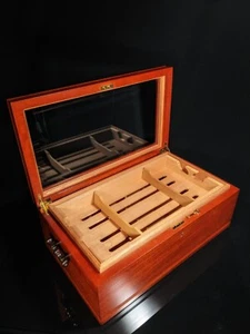 Diamond Crown Large Size Ceramic Ashtray & Humidor Combo NIB - Picture 1 of 19