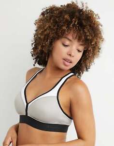 Champion Sports Bra The Curvy V Neck Design Double Dry Moderate Support XS=2XL