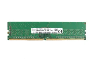 SK Hynix 8GB 1Rx8 PC4-2666V-ED2-11 ECC Unbuffered Memory P/N: HMA81GU7CJR8N-VK - Picture 1 of 3