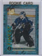 MIIKKA KIPRUSOFF Finland / Flames 1994/95 Topps Finest #125 RC /Rookie Card
