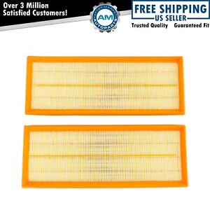 Engine Air Filter for Mercedes Benz Pair Set of 2 New