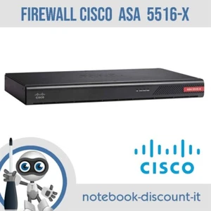 FIREWALL CISCO ASA 5516-X with FirePOWER 8 x 10/100/1000 Mb/s Ethernet Ports - Imagen 1 de 4