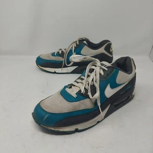 Nike Air Max 90 Grey Teal Retro Sneakers Streetwear Urban 325018-059 Size 11 - Picture 1 of 11