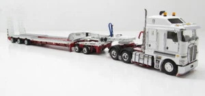 Kenworth K200 Drake 3x8 Swingwing Trailer - White/Red - 1:50 Scale #ZT09013A New - Picture 1 of 4