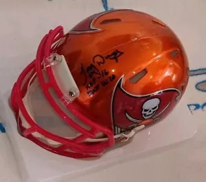 TONY DUNGY FIRMADO TAMPA BAY BUCCANEERS FLASH ALT. MINI CASCO - J.S.A. Certificado - Imagen 1 de 4