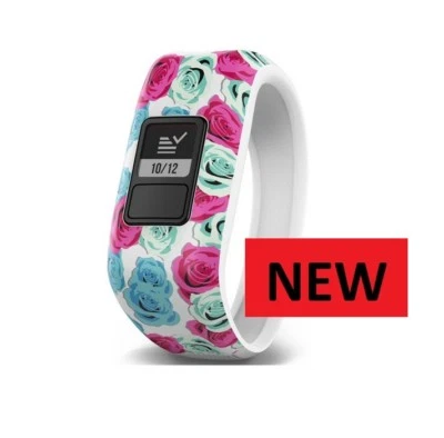 Garmin vivofit jr. Motivador y Rastreador de Actividad (FLOR REAL) Nuevo en B0X... - Imagen 1 de 3