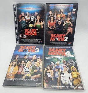 SCARY MOVIE 1-4 (1 + 2 + Bonus CD + 3+ 4) 5 DVDs Sammlung Deutsch Top ✅ - Bild 1 von 7