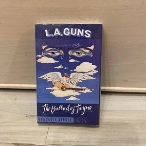 L.A. GUNS- Ballad Of Jayne Brand New Cassette Single 1989 - Picture 1 of 2