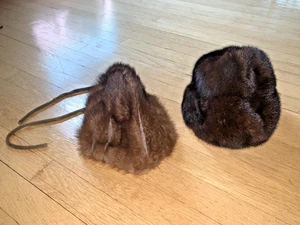 Lote de sombreros de piel vintage - Imagen 1 de 8