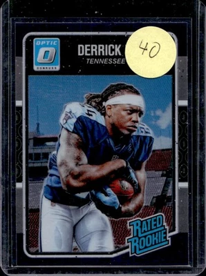 Donruss Optic Derrick Henry Purple Rookie RC #165 2016 Titans Foto 1 de 2