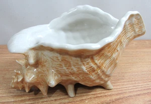 Trader Vic's Conch Shell Tiki Bowl Planter Succulents Scorpion Cocktail - Picture 1 of 12