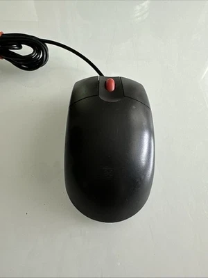 IBM MO28UO 3 Button USB Opticall PC Computer Mouse Mice Black Vintage Tested - Image 1 of 4