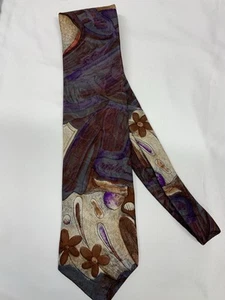 Men’s Tie, Meeting Street, Multicolored, 100% Imported From Italy Silk, Made USA - Picture 1 of 4