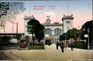 Postal Saarbrücken im Saarland, estación lado de la calle, tranvía 35 - 4542480 - Imagen 1 de 2
