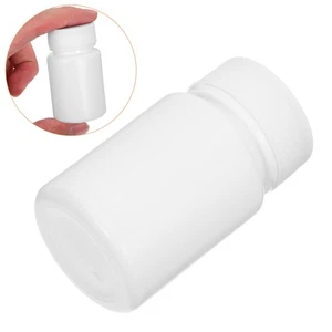 100 Stück leere Plastikflaschen Medizin Mini Aufbewahrung - Bild 1 von 9