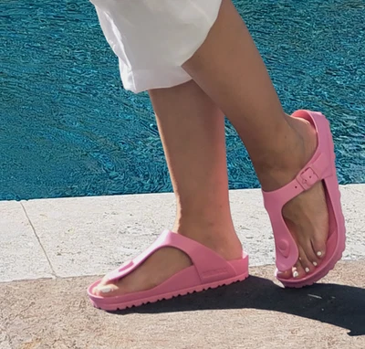BIRKENSTOCK Gizeh EVA 1024580 Candy Pink normale Weite Sommer