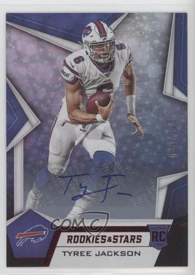 2019 Panini Rookies & Stars Longevity Signatures /125 Tyree Jackson #177 Auto RC - Image 1 of 2