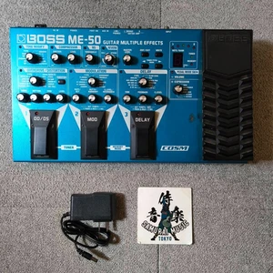 BOSS ME-50 Guitar Effects Pedal Multi-Effects Unit Pedal W/Power Cord From JP #1 - Picture 1 of 16