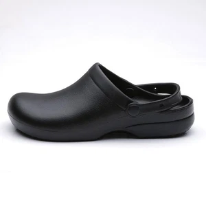 Mens-EVA Chef Shoes Comfort Clogs Kitchen Shoes Safety Anti-Slip Slippers Shoes - Picture 1 of 23