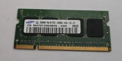 Samsung M470T3354BZ0-CD5 256MB PC2-4200 444-10-C1 DDR2 1Rx16  - Image 1 of 2