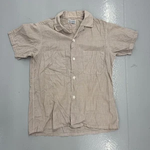 Vintage 60s Archdale White Check Pattern Cotton Loop Collar 1960s True Vintage - Picture 1 of 5