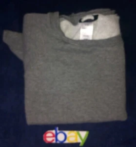 BEBE Girl Sz XL(16) Crewneck Fleece Inner Sweater Shoulder Sleeve Cutout Buttton - Picture 1 of 7