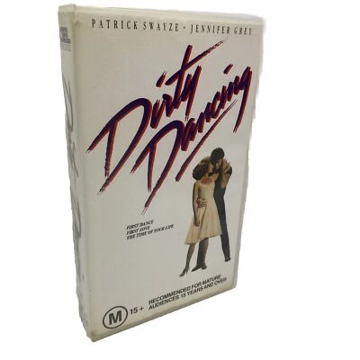Dirty Dancing VHS Tape 1987 Patrick Swayze & Jennifer Grey Tested & Working - Image 1 of 4