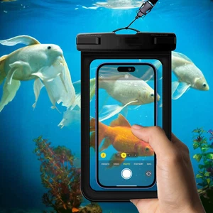 Waterproof Case Underwater Dry Cover Case Bag Pouch For iPhone 15 14 13 12 XR 8 - Picture 1 of 11