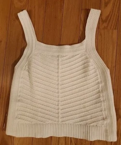 Suéter para mujer talla XS Banana Republic blanco sin mangas - Imagen 1 de 3