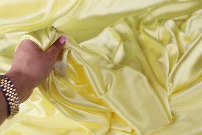 Tecido de cetim Charmeuse 75 cores por jarda - Imagem 1 de 4