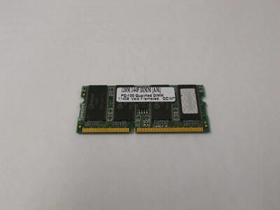 128 MB PC 100 Ram SODIMM 144pin Transcend Rara Vintage - Immagine 1 di 2