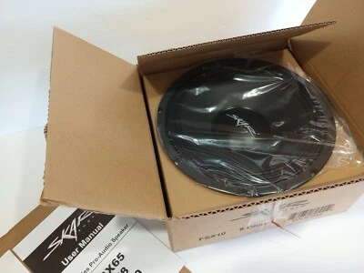 SKAR 音频 FSX10-8 400 瓦单 10 英寸 8 盎司中频高端扬声器  — 第 1/4 张图片