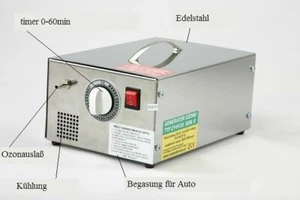 SUPER Luft und WASSER Profi Ozongenerator 3500mg 3,5g Ozongerät Ozonisator - Bild 1 von 1