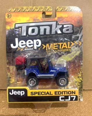 JEEP CJ7 BLUE TONKA SPECIAL EDITION METAL DIE CAST BODIES 2015 - Image 1 of 2