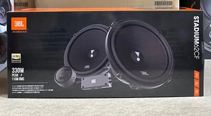 JBL 2-WEGE 6,5 ZOLL 16 cm AUTO 2-WEGE KOMPONENTEN HOCHTÖNER LAUTSPRECHER STADIUM 62CF NEU - Bild 1 von 5