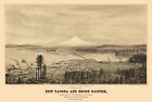 Tacoma Mount Rainier Washington - Glover 1878 - 23.00 x 34.15
