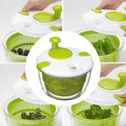 Drying Plastic Bowl Dryer Salad Colander Salad Leaf Spinner Lettuce Veg Drainer