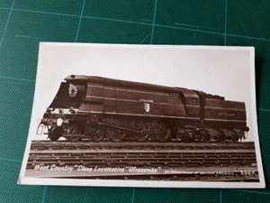 Postal West Country Class Locomotora Ilfracombe British Railway Sin Usar - Imagen 1 de 2