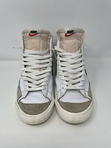 Nike Blazer Mid '77 Sneakers Shoes White Black BQ6806-100 Men's Size 9US