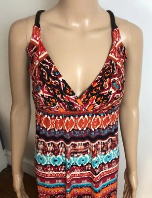 Charlotte Russe Boho Maxi Sundress Juniors Large NWT Festival Hippie Beach - Image 1 of 4