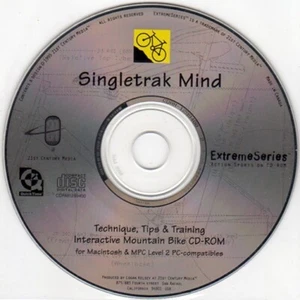 Singletrak Mind: Interactive Mountain Bike (PC/MAC-CD, 1995) - NEW CD in SLEEVE - Picture 1 of 1