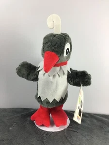 Frau Elster,Handpuppe,DDR-Sandmänchen,Heunec,Softtouch,grau,32cm,Original,PET - Bild 1 von 7