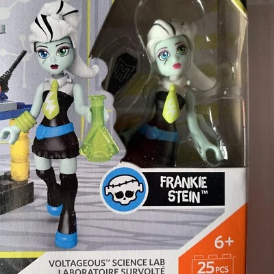 Mega Construx Toys MONSTER HIGH FRANKIE STEIN Voltageous Science Lab Set 25 - Image 1 of 4