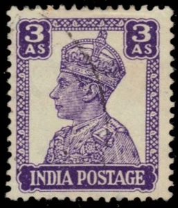 INDIA 174 (SG271) - King George VI "1942 Violet" (pf30429) - Picture 1 of 1