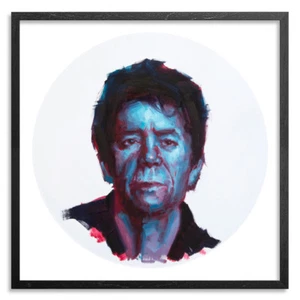 Jonh Wentz- Lou Reed Signed & Numbered Print W/ COA - Picture 1 of 4