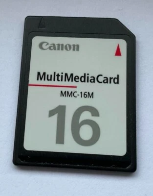 Canon 16MB MMC-16M Multi Media Card - tracked postage - Made in Japan - Image 1 of 4