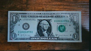 2017A Series $1 Dollar Birthday Note Oct. 03, 1979 D10031979D Great Shape! - Picture 1 of 2
